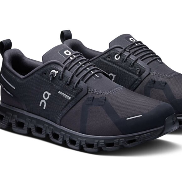 NEW On Cloud Cloud 6 ~ Black ~ Waterproof ~ Men's Size 10 - Picture 1 of 8